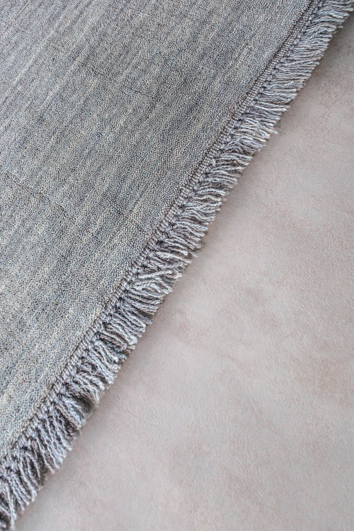 Teppich Moon Silver - Groß, Wolle, fürs Wohnzimmer