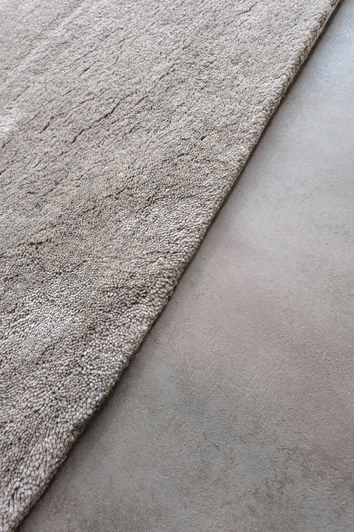 Teppich Perla Grey – 100 % Wolle für das Wohnzimmer