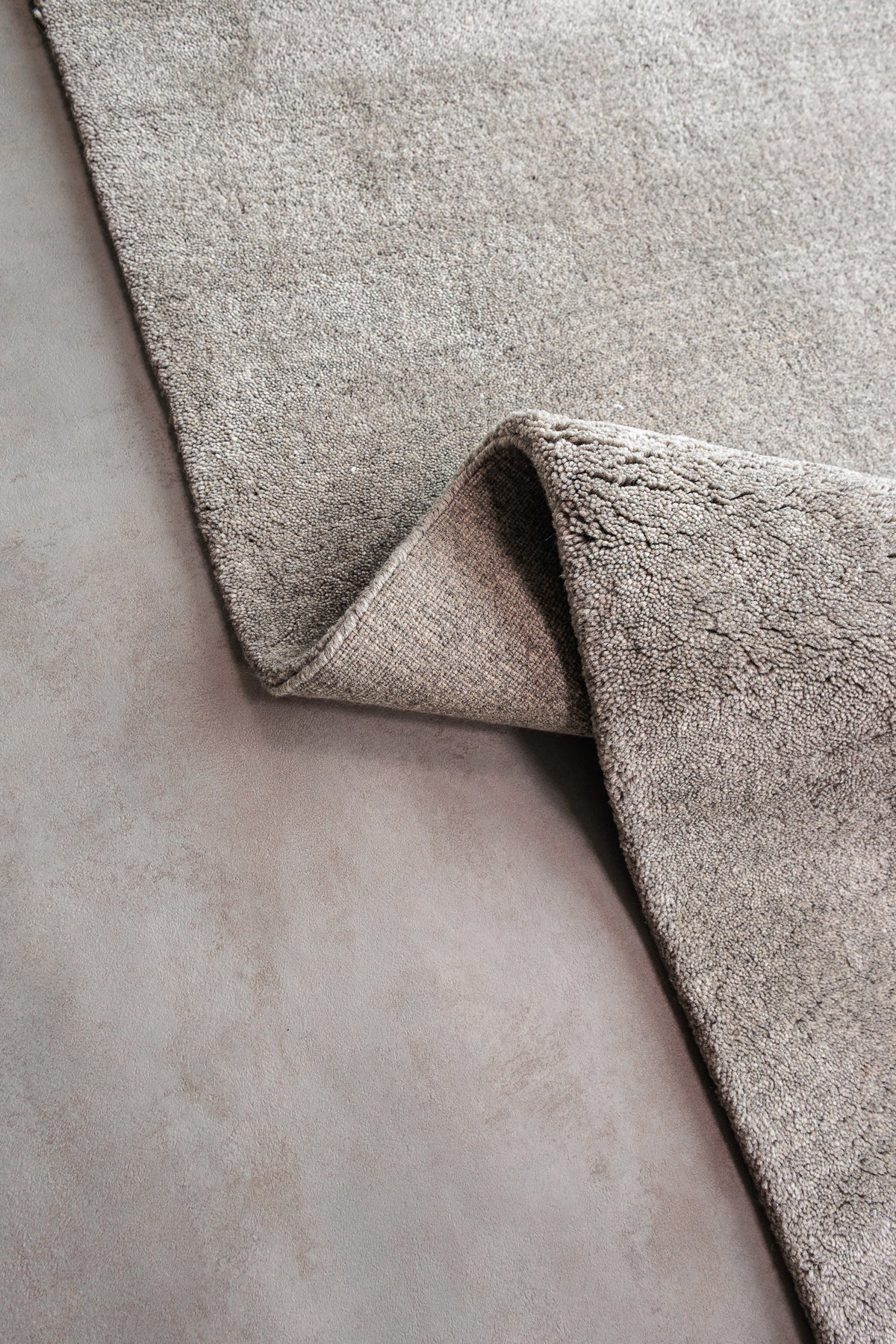 Teppich Perla Grey – 100 % Wolle für das Wohnzimmer