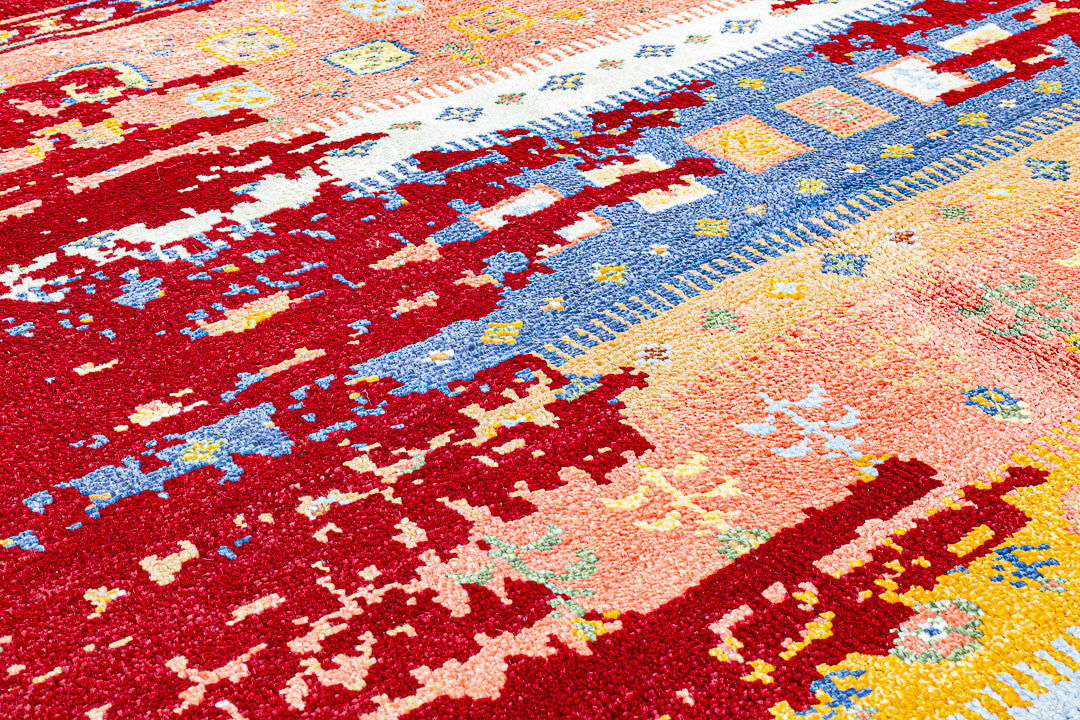 Alfombra Gabbeh Loribaft - de salón red 175 x 249