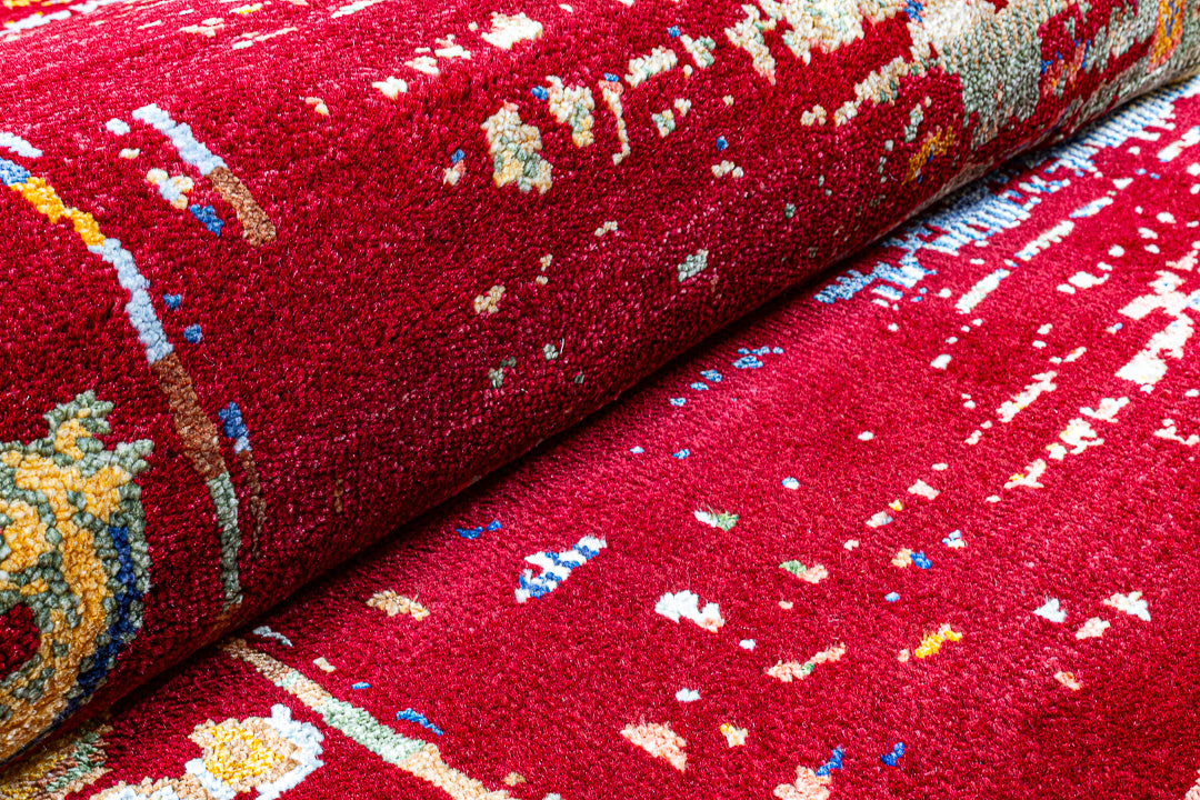 Alfombra Gabbeh Loribaft - de salón red 175 x 249