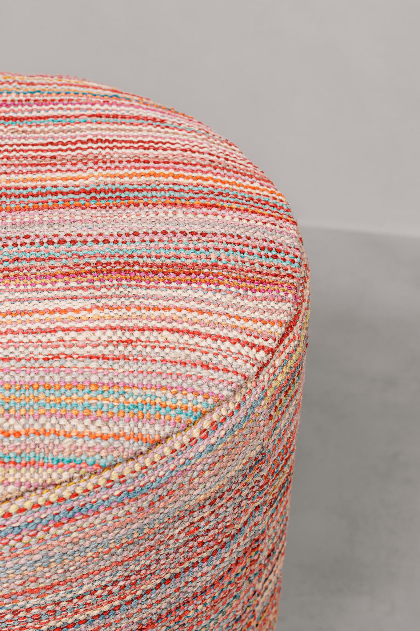 Puf Redondo Yakatoot - Multicolor - 37x42cm