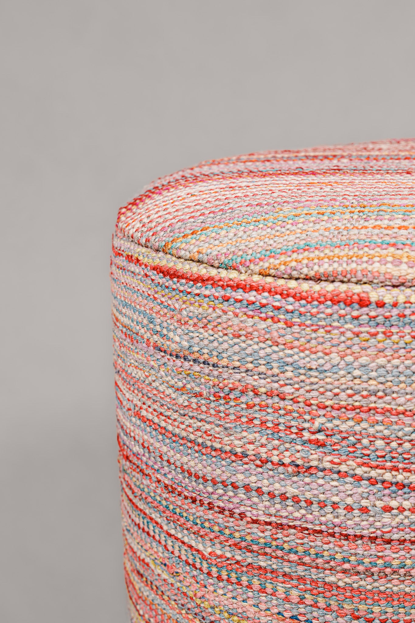 Puf Redondo Yakatoot - Multicolor - 37x42cm