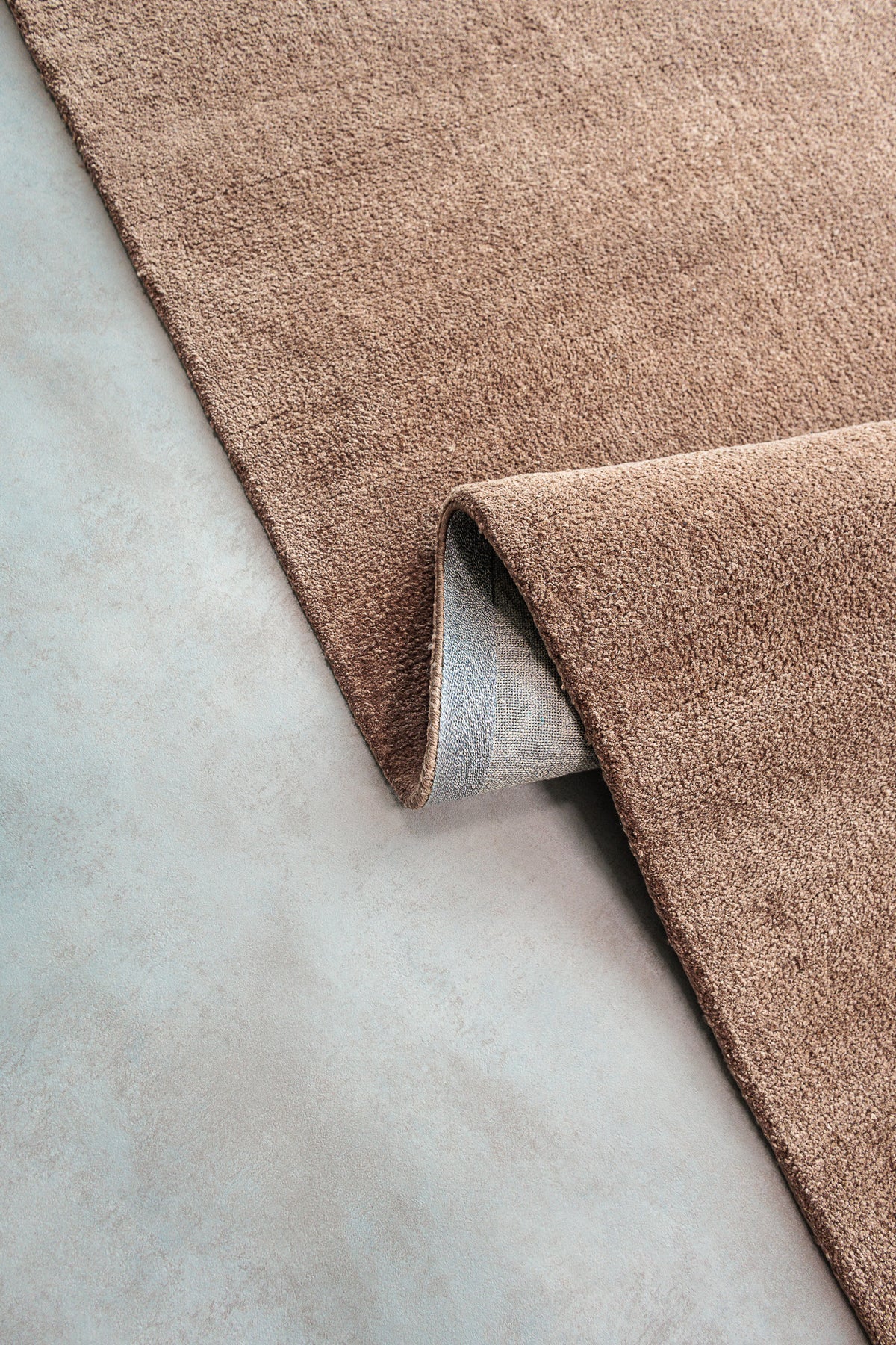 Teppich Togo Camel – Weicher Polyester-Teppich für das Wohnzimmer