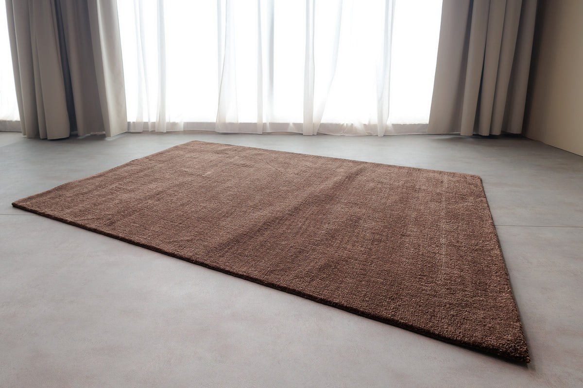 Teppich Togo Camel – Weicher Polyester-Teppich für das Wohnzimmer