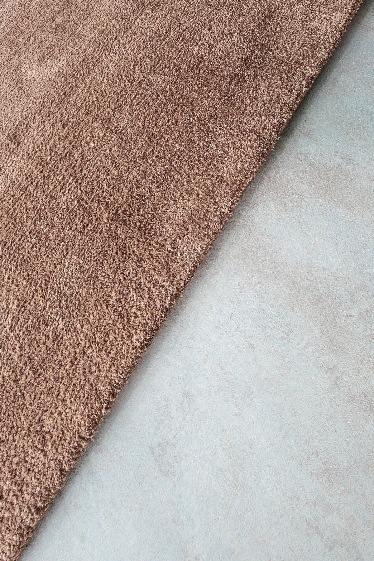 Teppich Togo Camel – Weicher Polyester-Teppich für das Wohnzimmer
