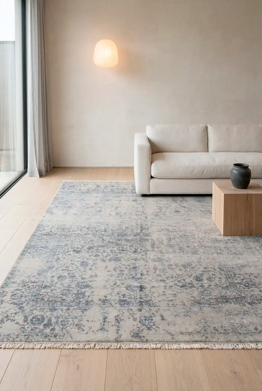 Alfombra Galaxy Silver - de Viscosa Algodón 237x300cm