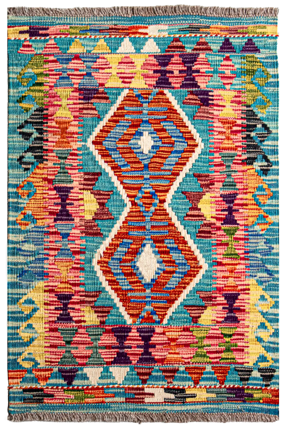 Alfombra Kilim Mai Mai 100% Lana - 60x90cm