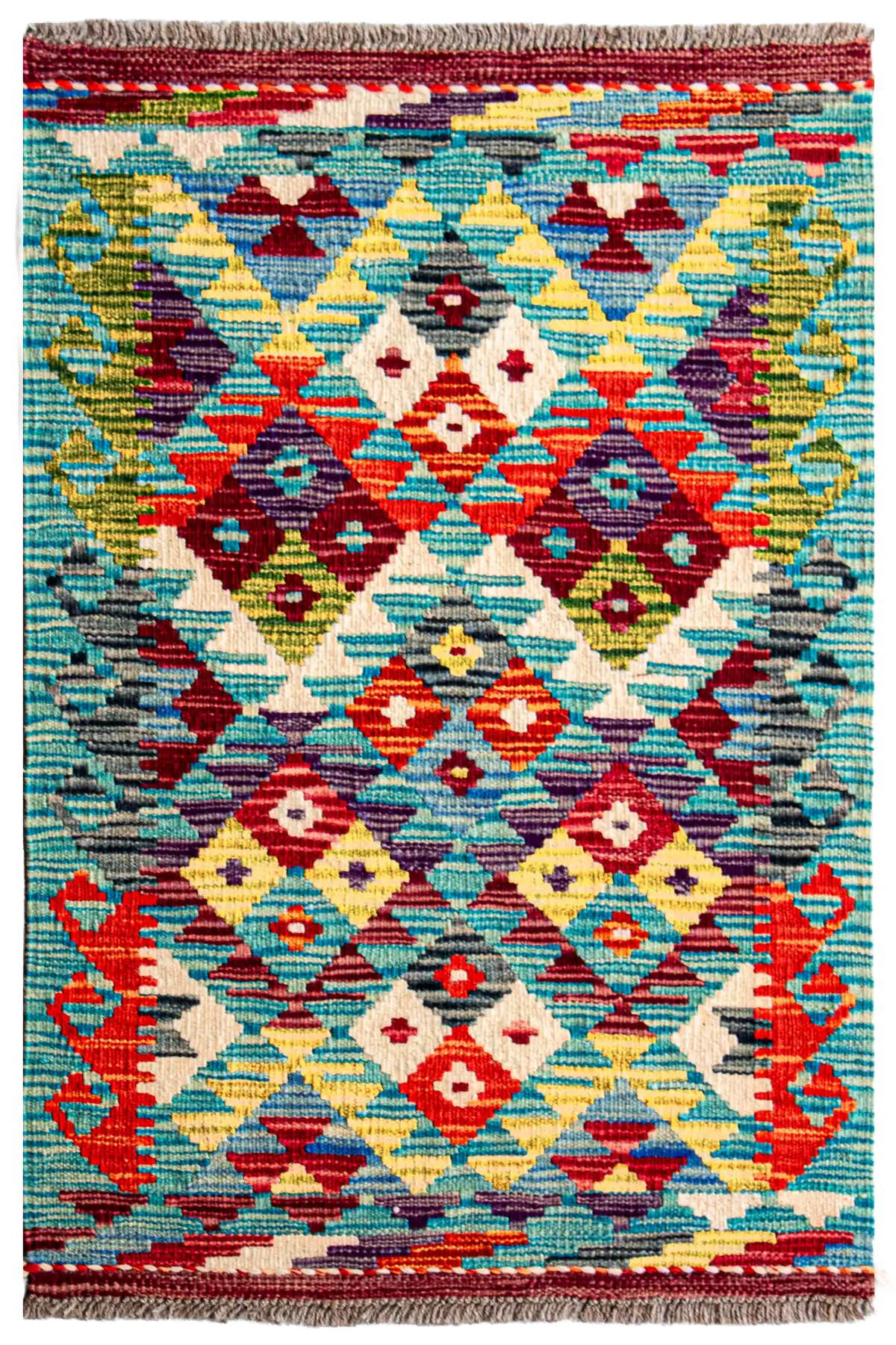 Alfombra Kilim Mai Mai 100% Lana - 60x90cm