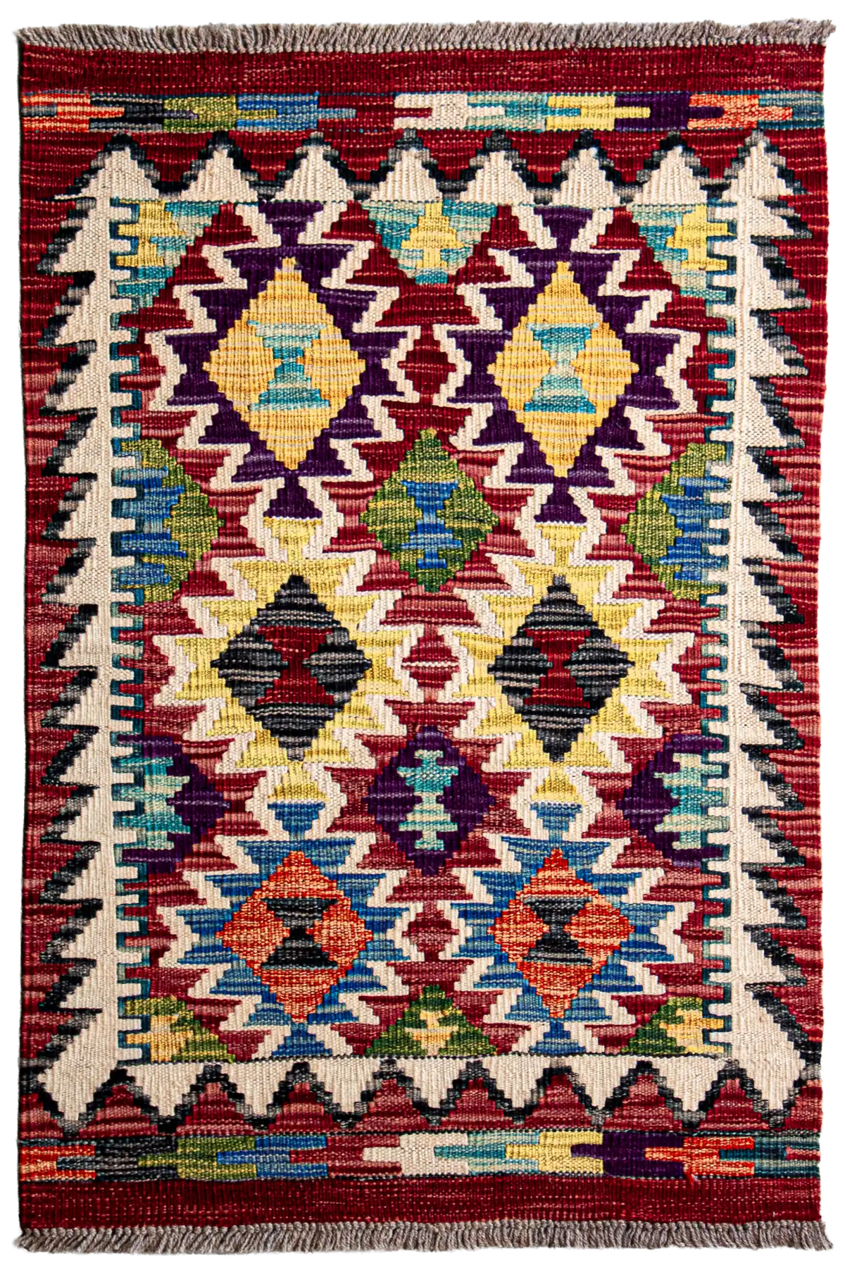 Alfombra Kilim Mai Mai 100% Lana - 60x90cm