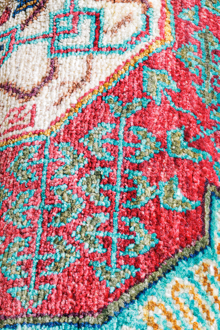 Alfombra Mamluk - para Salón Artesanal Multicolor 175 x 240cm