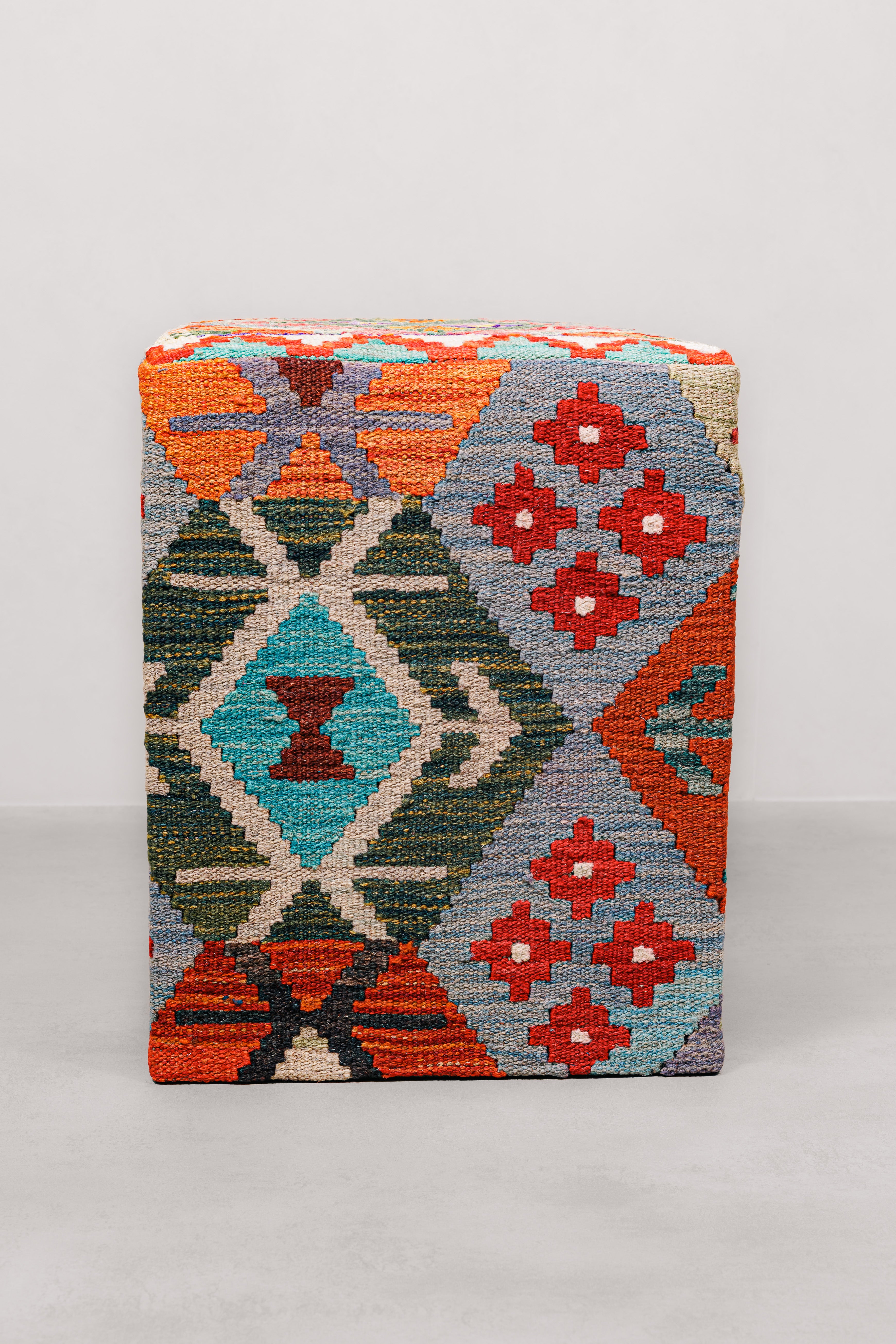 Pouf Square Kilim Mai Mai size 40x50cm