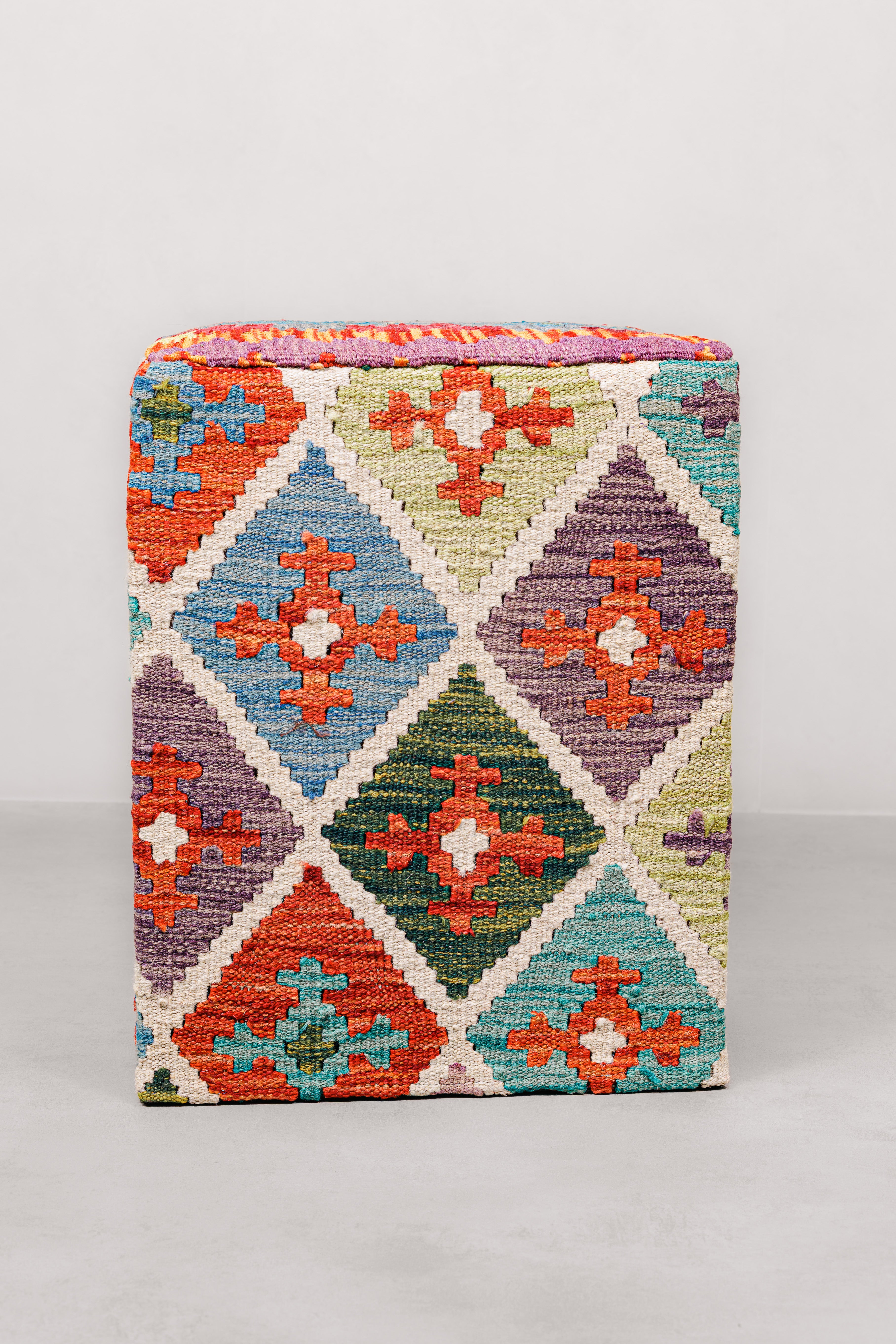 Pouf Square Kilim Mai Mai size 40x50cm