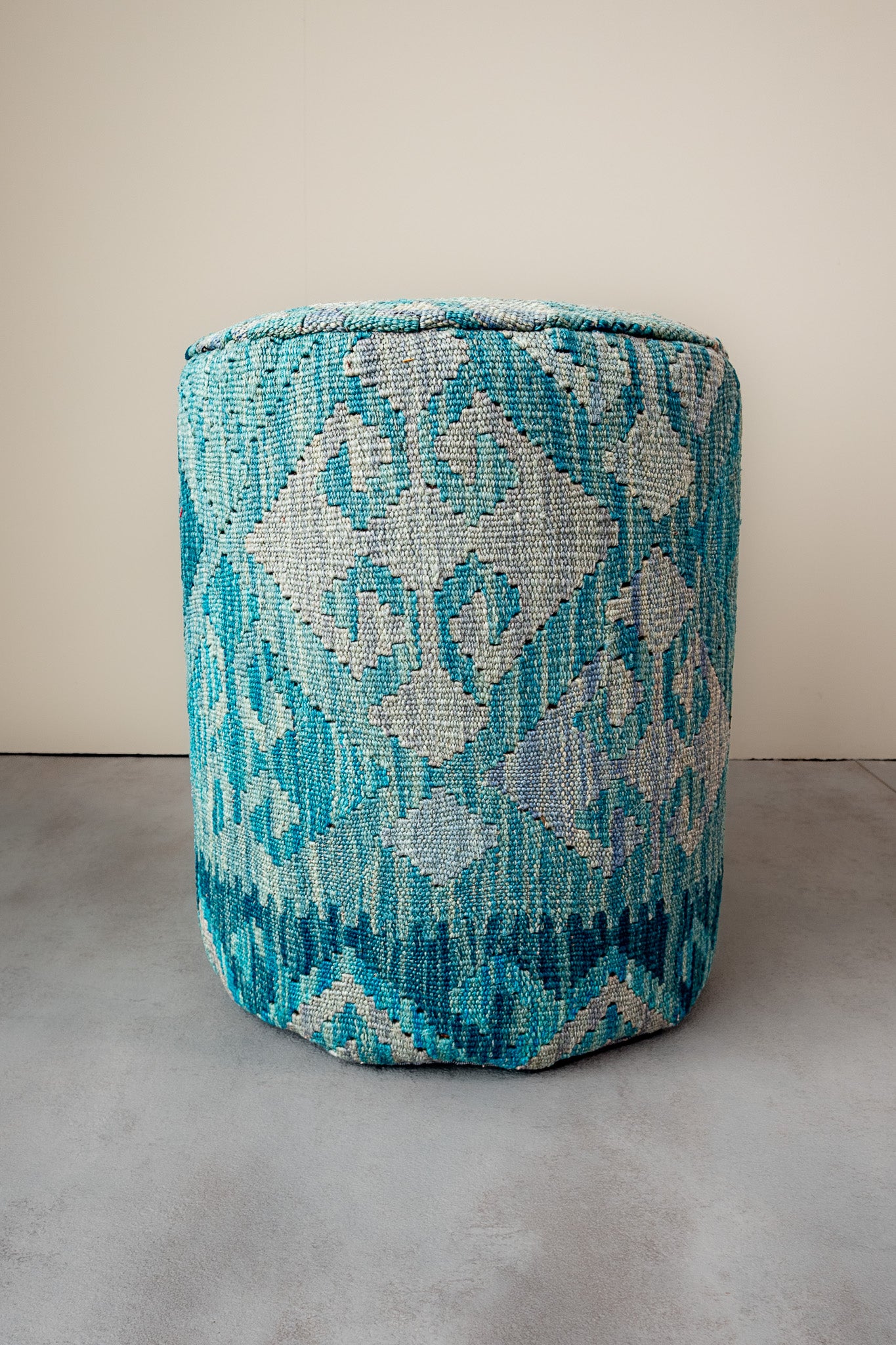 Pouf Rund Kilim Mai Mai - masse 37x42cm
