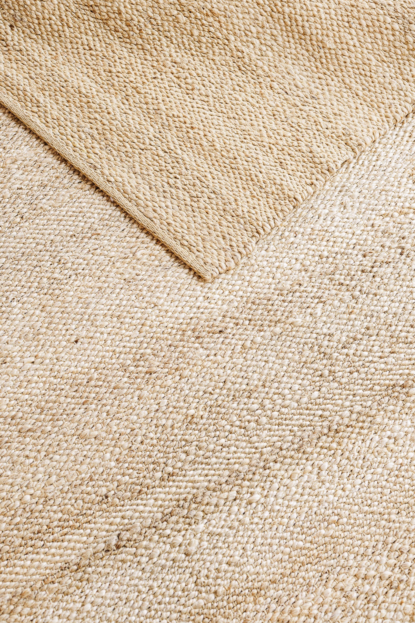 Teppich Le Marche Weiß - Innenbereich, Jute