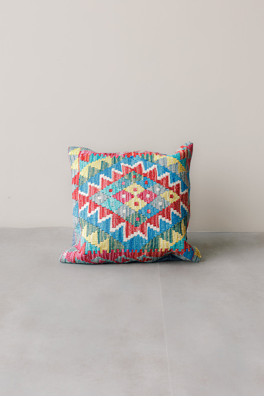 Cojín Kilim Mai Mai - Lana Multicolor 45x45cm