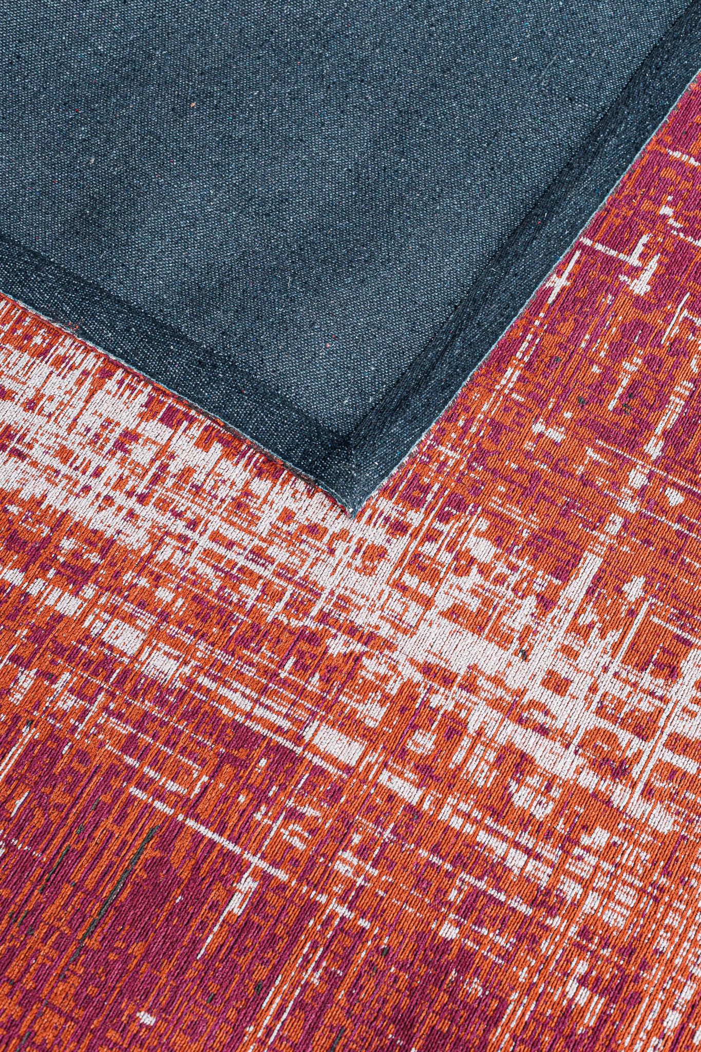 Stiletto Orange Rug - Made of Synthetic Fiber