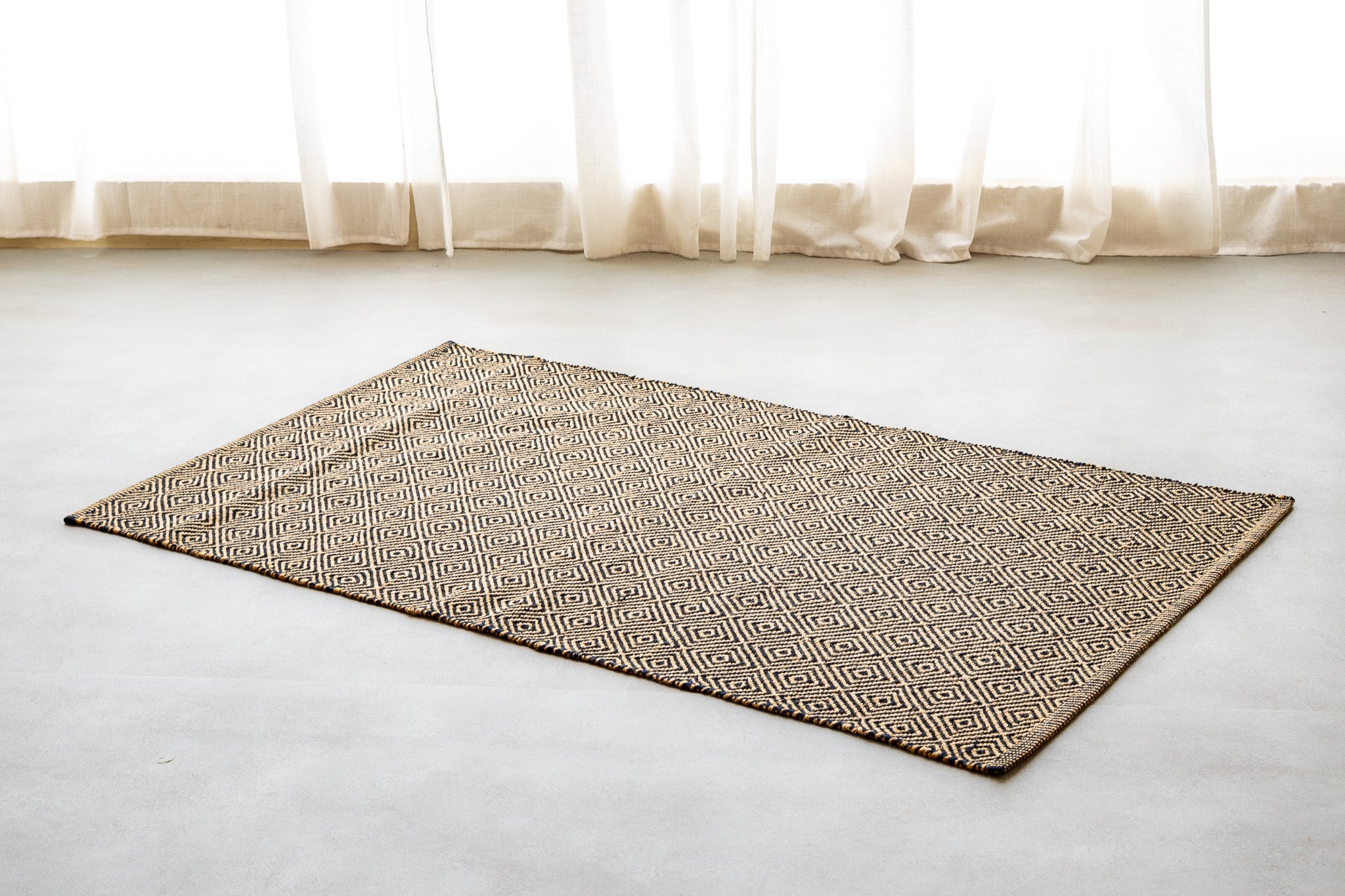 Alfombra Melida - 50% Yute 50% Algodon