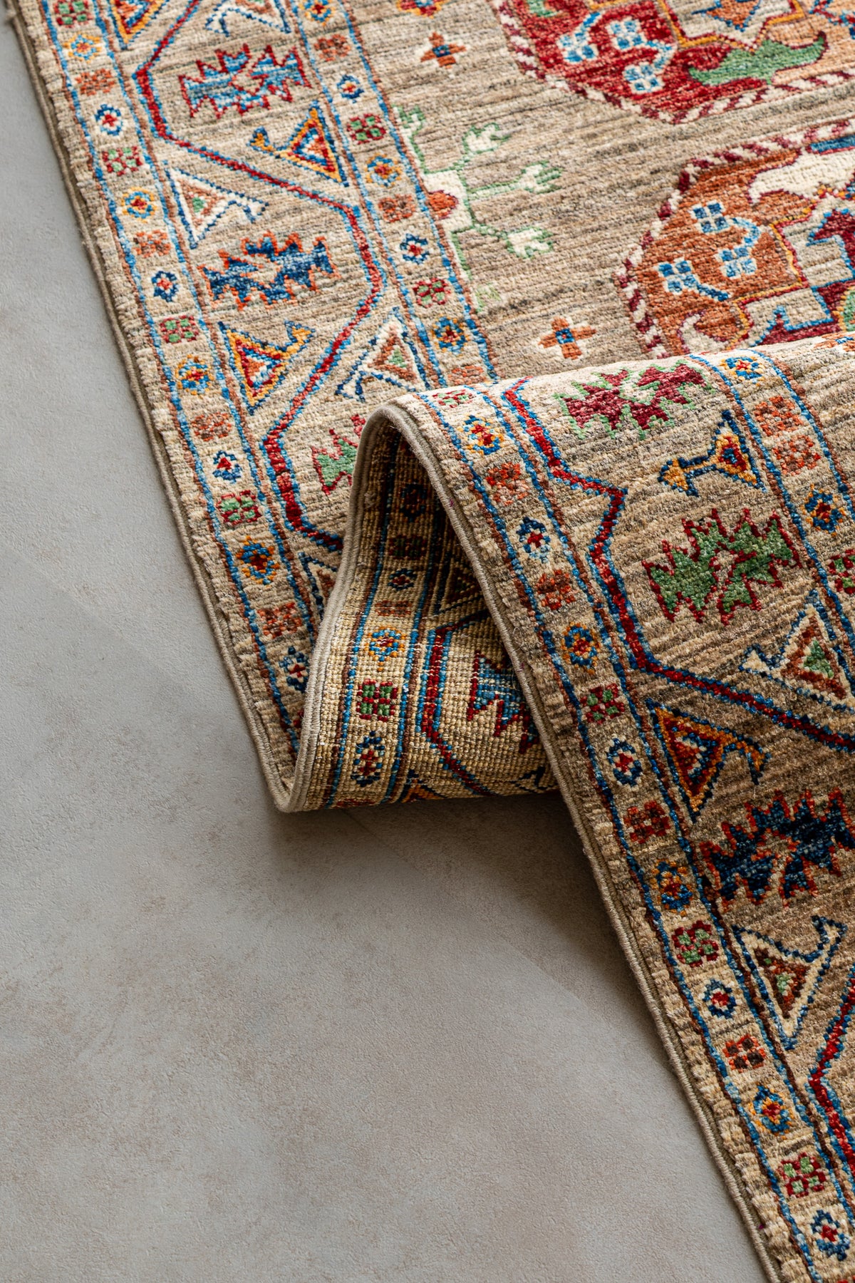 Teppich Ziegler Sultani - Mehrfarbig 82x284cm