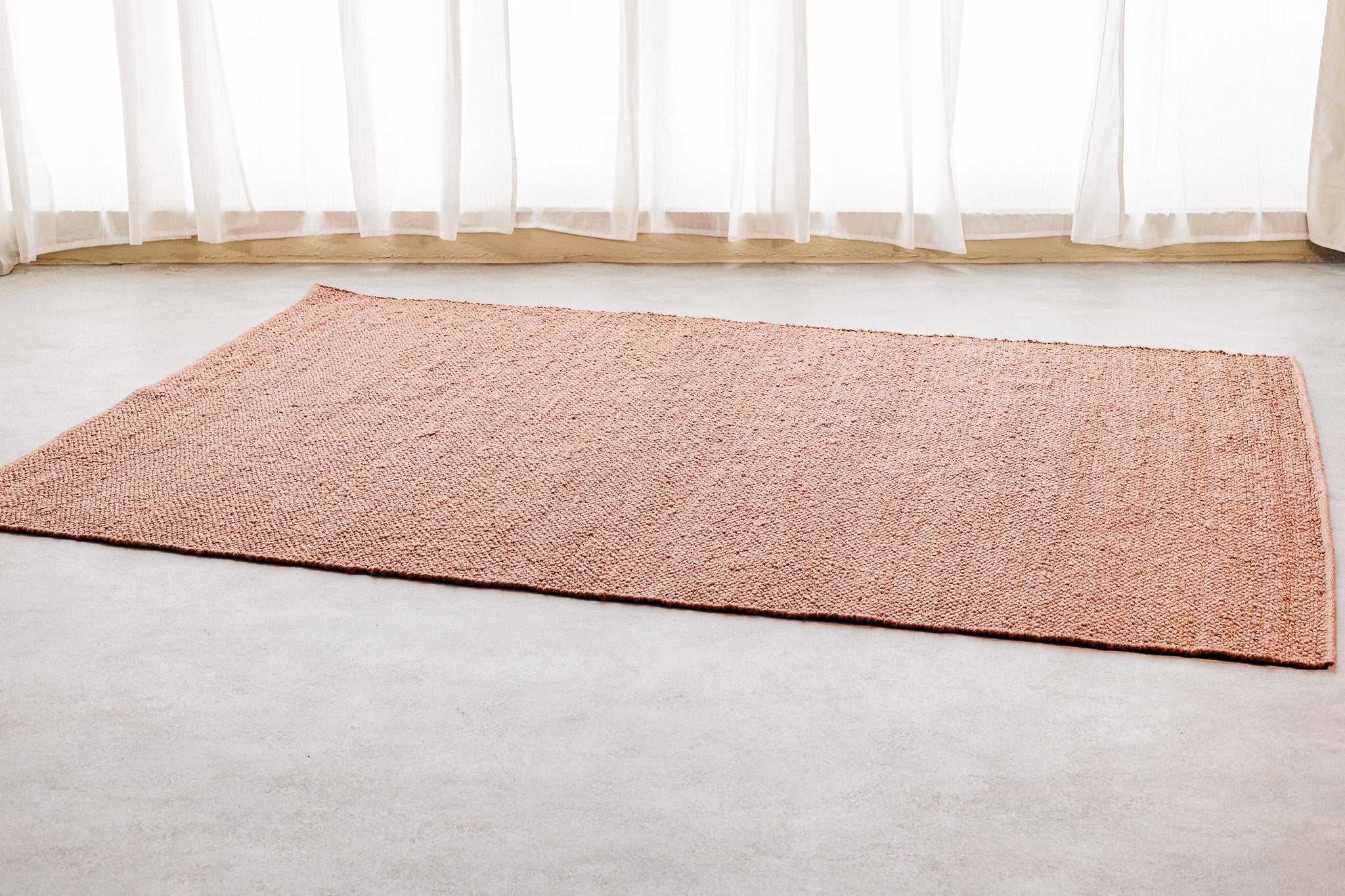 Rug Le Marche Salmon - Indoor, Yute