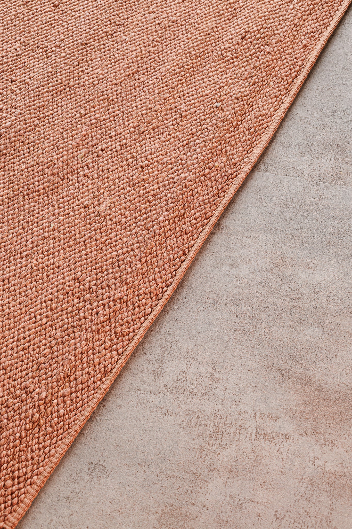 Rug Le Marche Salmon - Indoor, Yute