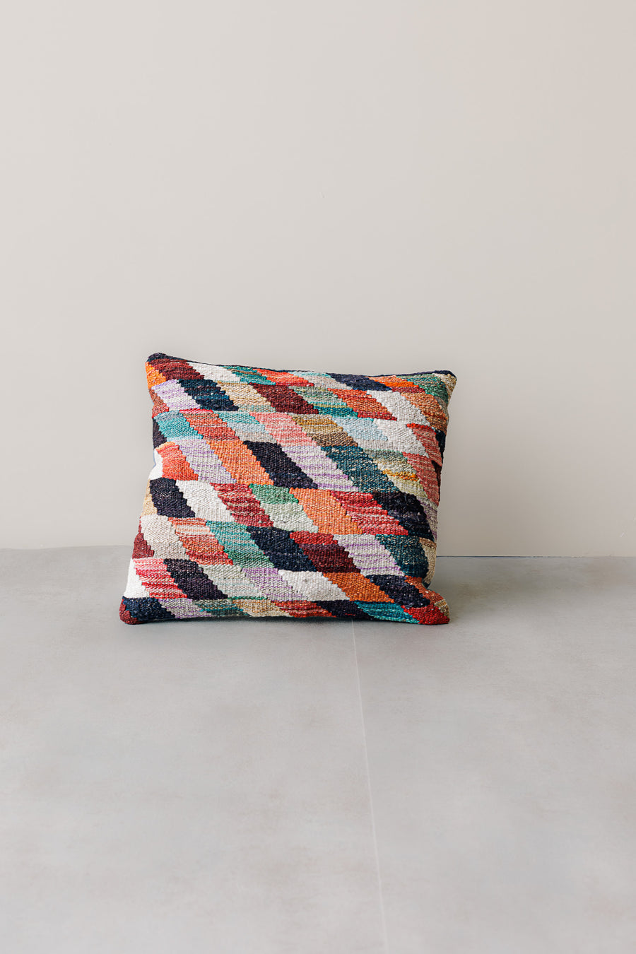 Cojín Kilim Mai Mai - Lana Multicolor 45x45cm