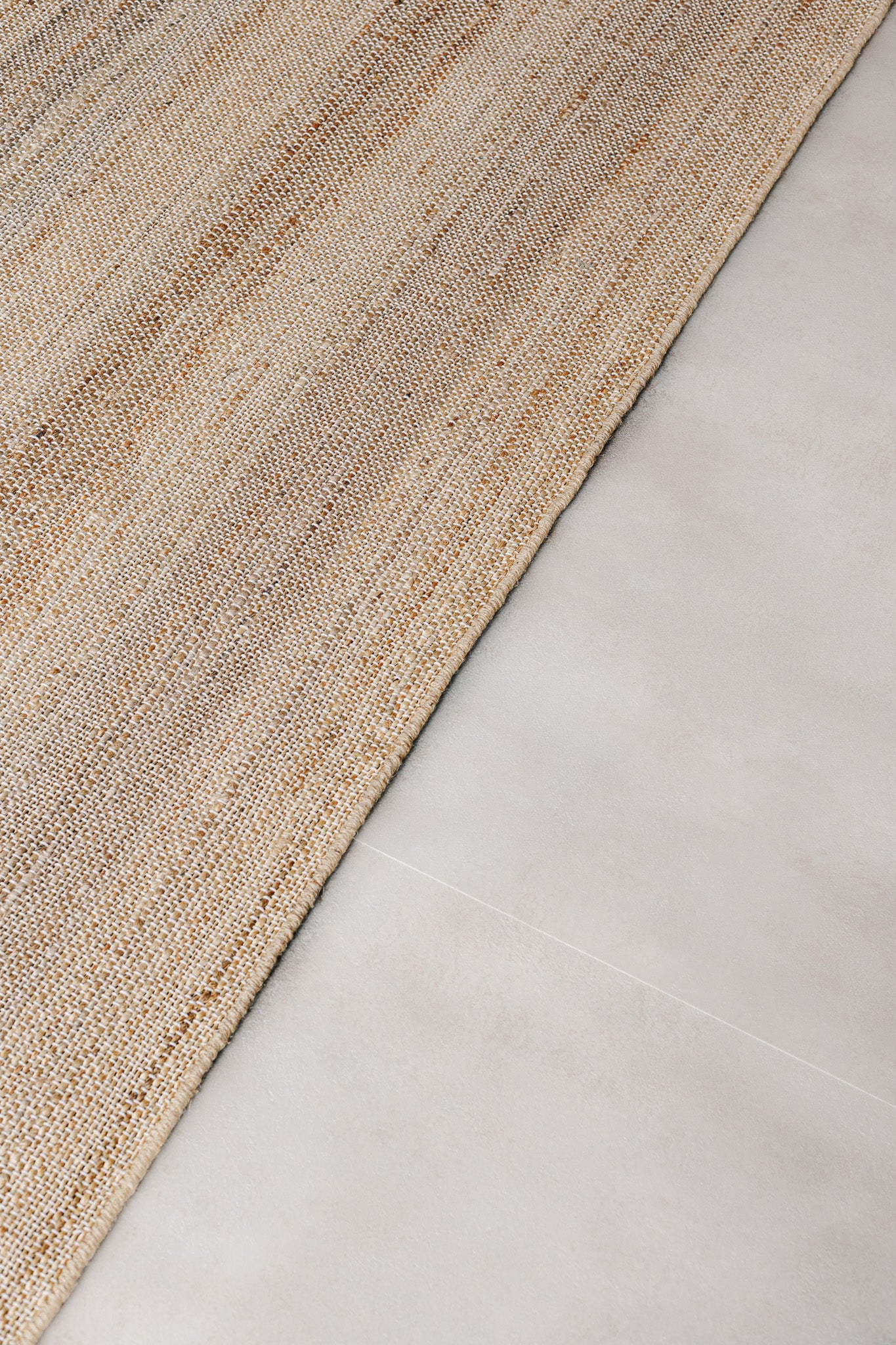 Teppich Jute Nakoma Beige Creme  - Flachgewebe